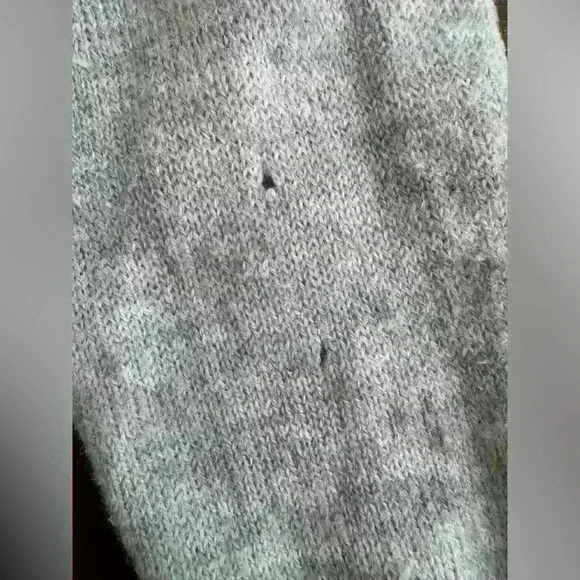 Vintage 1950’s Garland Sheltie Mist Gray Sweater - Picture 7 of 8